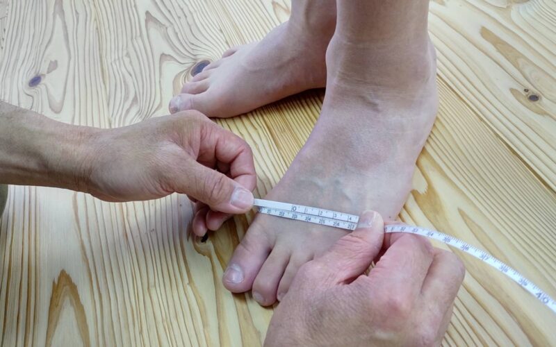 足囲測定